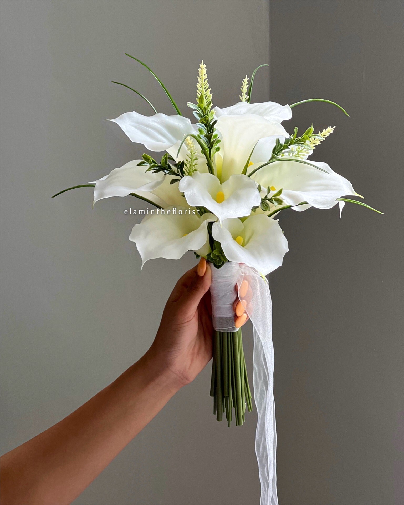 دسته گل مصنوعی شیپوری وارداتی