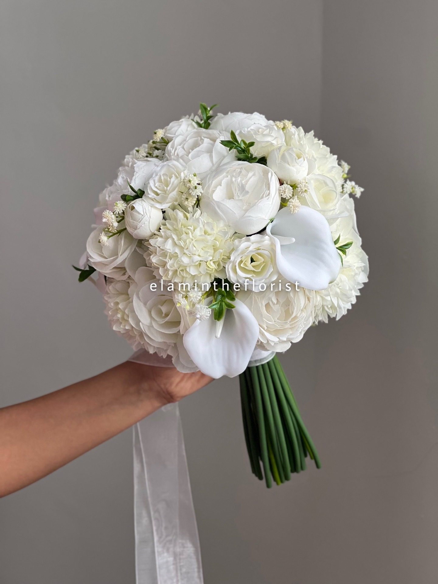  دسته گل مصنوعی قابل شستشو مناسب برای عقد و عروسی 