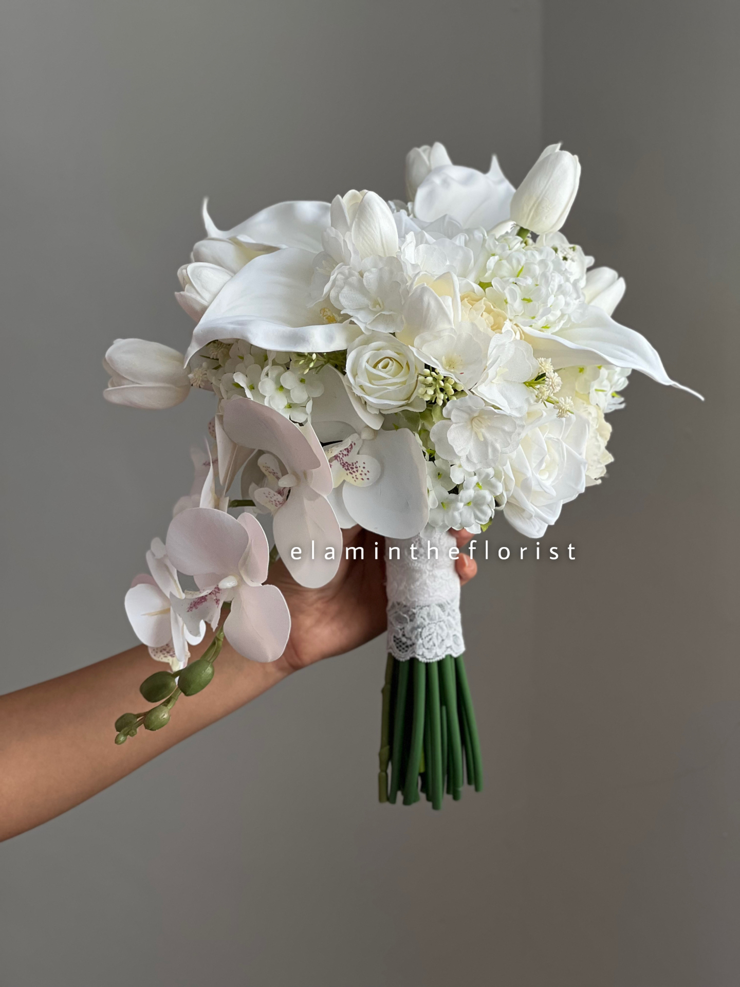  دسته گل مصنوعی آبشاری 