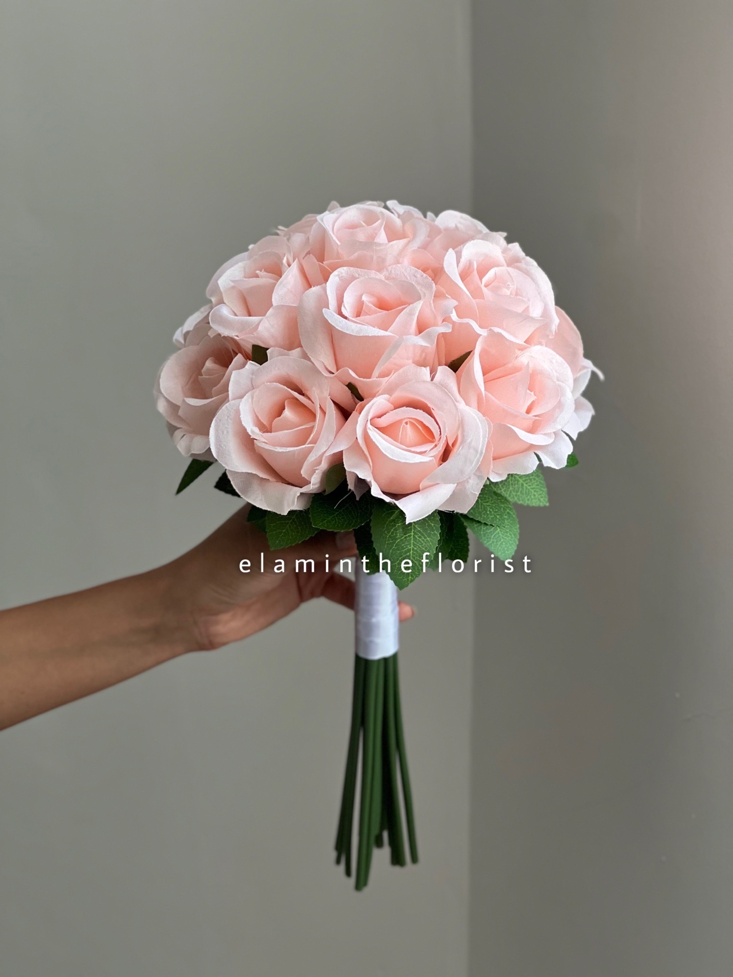 گل مصنوعی رز هلندی گلبهی 