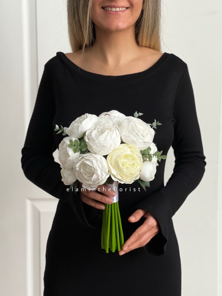 دسته گل مصنوعی سایز متوسط