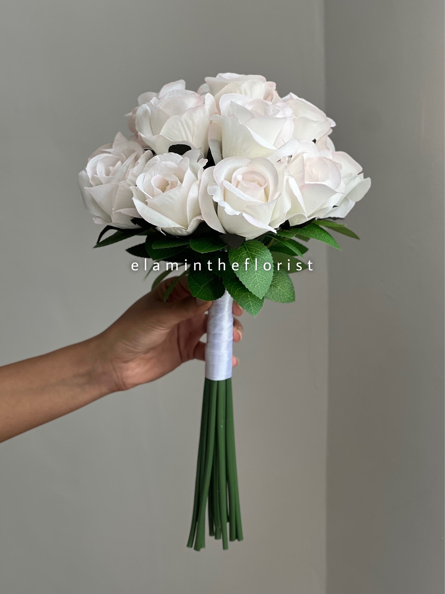  دسته گل مصنوعی رز هلندی 